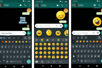 How to locate the emoji timestamp on WhatsApp